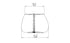 Blinde Design Stitch 125 Concrete Planter - Graphite Finish - BLD.1.P.STI.125.Y.GH